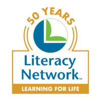 Literacy Network 50th logo