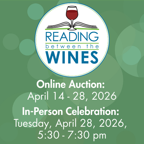Online Auction: 
April 14 - 28, 2026

In-Person Celebration: 
Tuesday, April 28, 2026, 
5:30 - 7:30 pm